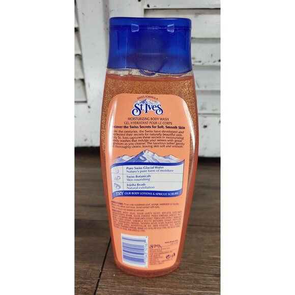 Discontinued St. Ives Swiss Formula Moisturizing Body Wash 13.5 Oz - Picture 2 of 2